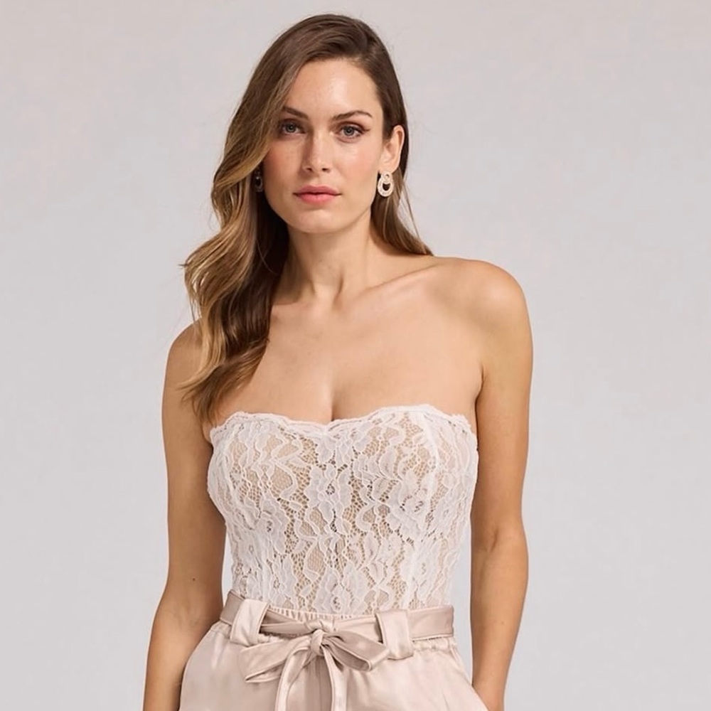 Generation Love Trixi Stretch Lace Bodysuit Size 12 NWOT